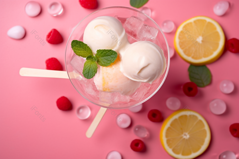 冰激凌雪糕粉色电商背景摄影图,高清,摄影图,摄影图片,图片大全,摄影图免费下载